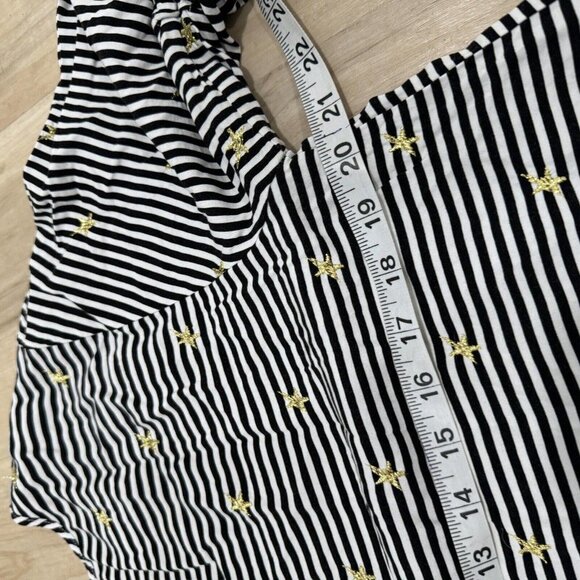 Women’s Nanette Lepone Black White Striped Small S - Picture 5 of 8